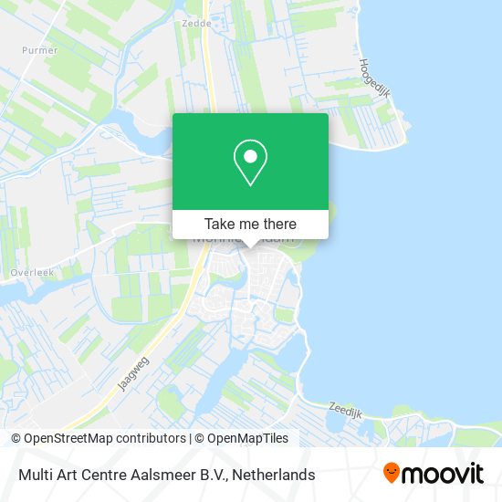 Multi Art Centre Aalsmeer B.V. map