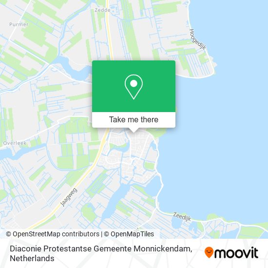 Diaconie Protestantse Gemeente Monnickendam map