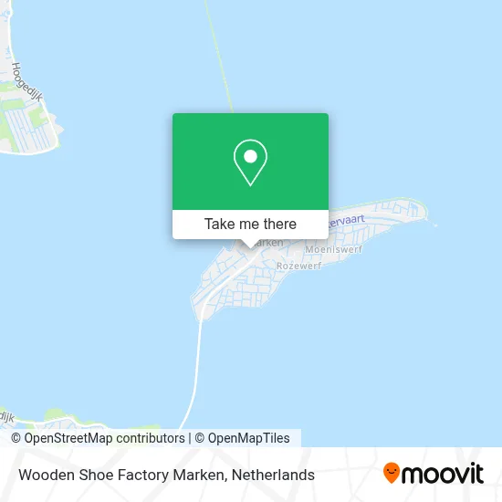 Wooden Shoe Factory Marken map