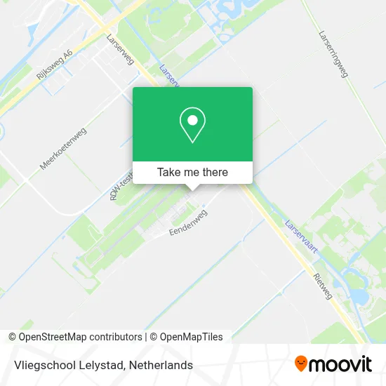 Vliegschool Lelystad map