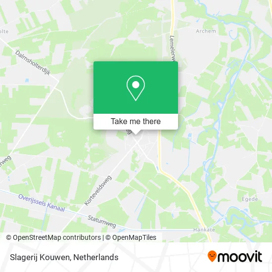 Slagerij Kouwen map
