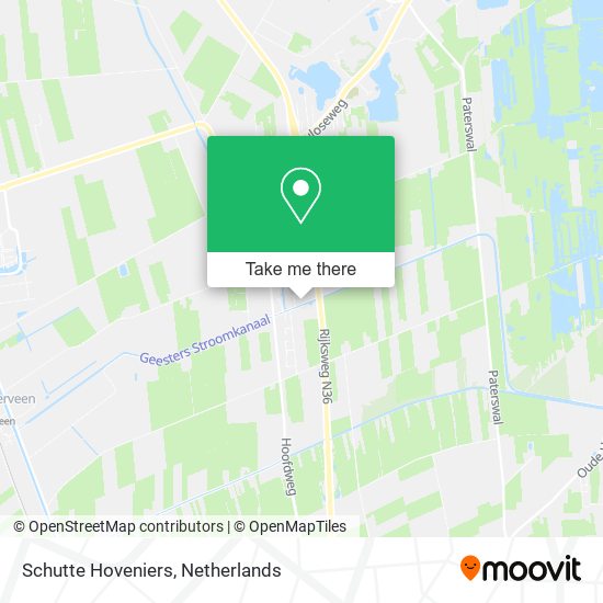 Schutte Hoveniers map