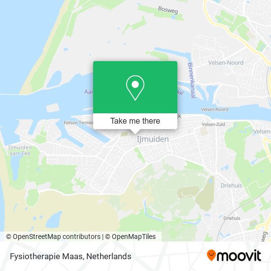 Fysiotherapie Maas map