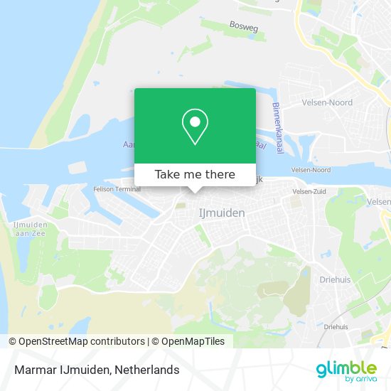 Marmar IJmuiden map