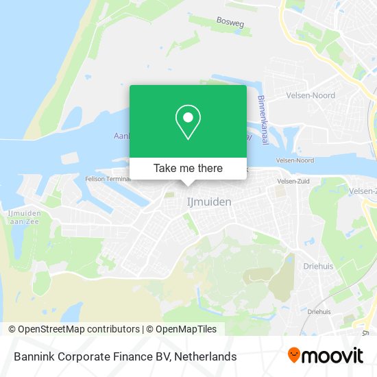 Bannink Corporate Finance BV map