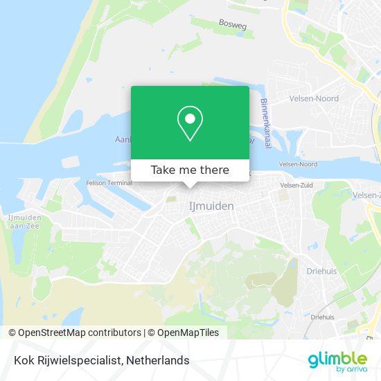 Kok Rijwielspecialist Karte