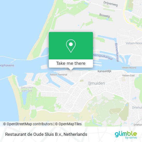 Restaurant de Oude Sluis B.v. map