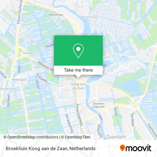 Broekhuis Koog aan de Zaan map