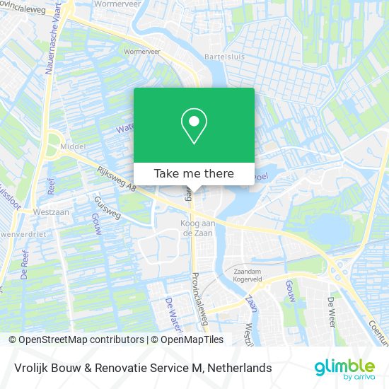 Vrolijk Bouw & Renovatie Service M map