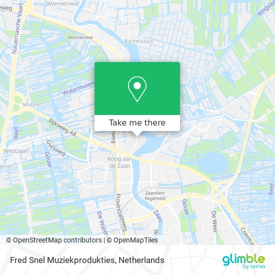 Fred Snel Muziekprodukties map