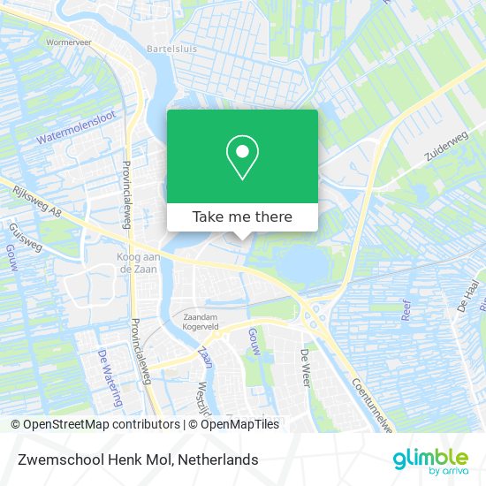 Zwemschool Henk Mol map