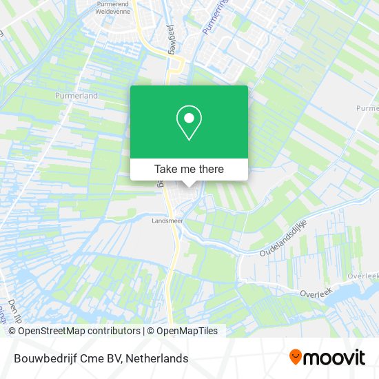 Bouwbedrijf Cme BV map