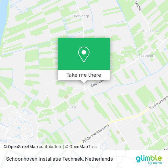 Schoonhoven Installatie Techniek Karte