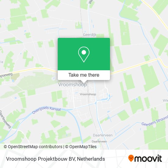 Vroomshoop Projektbouw BV map