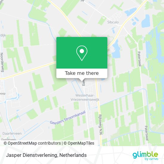 Jasper Dienstverlening map