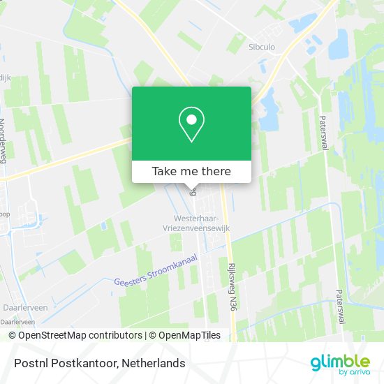 Postnl Postkantoor map