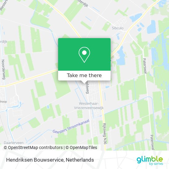 Hendriksen Bouwservice Karte