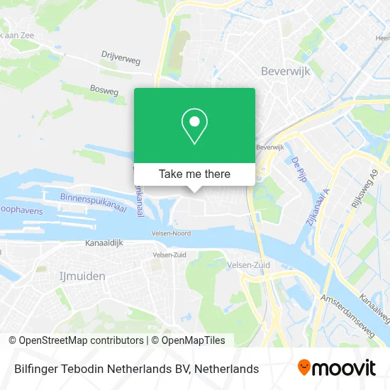 Bilfinger Tebodin Netherlands BV map