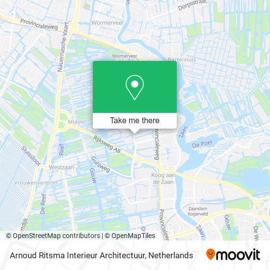 Arnoud Ritsma Interieur Architectuur map