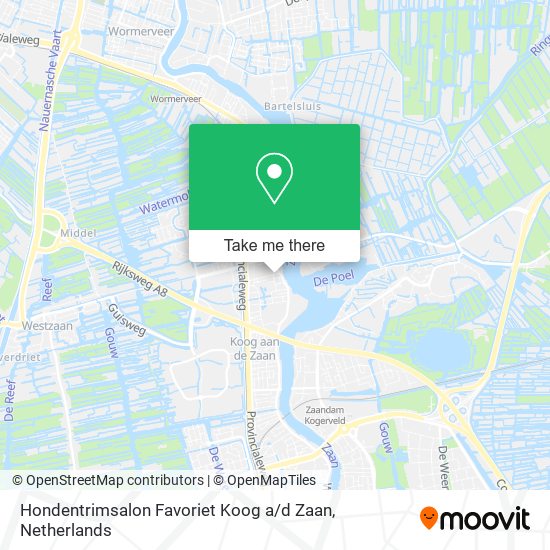 Hondentrimsalon Favoriet Koog a / d Zaan map