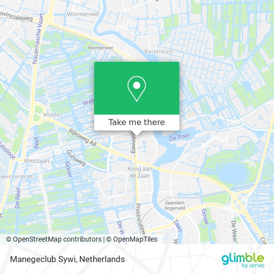 Manegeclub Sywi map