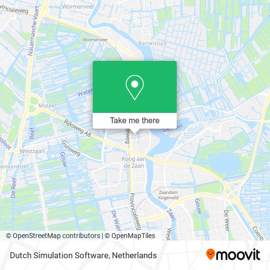 Dutch Simulation Software map