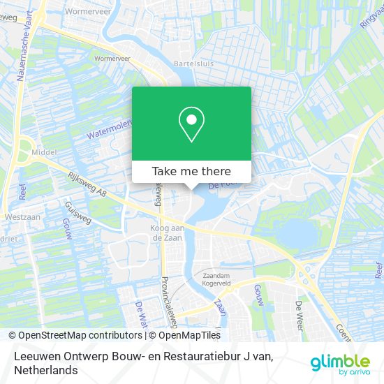 Leeuwen Ontwerp Bouw- en Restauratiebur J van map