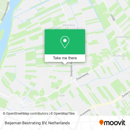 Beijeman Bestrating BV map