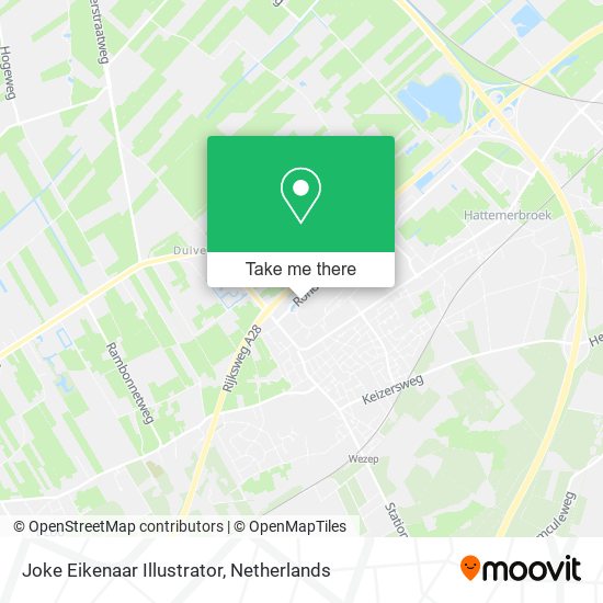 Joke Eikenaar Illustrator map