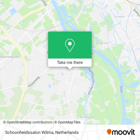 Schoonheidssalon Wilma map