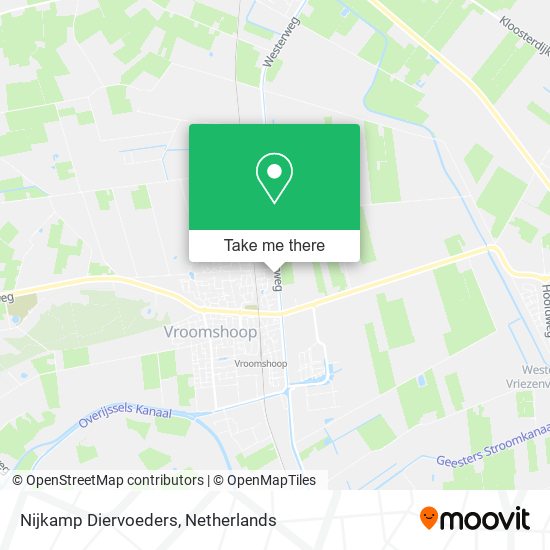 Nijkamp Diervoeders Karte