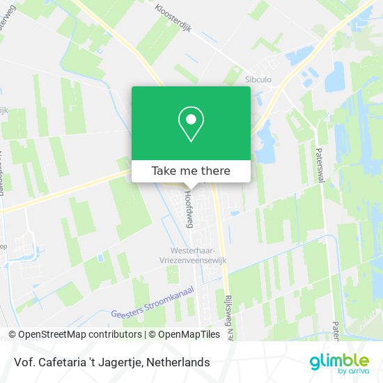 Vof. Cafetaria 't Jagertje map