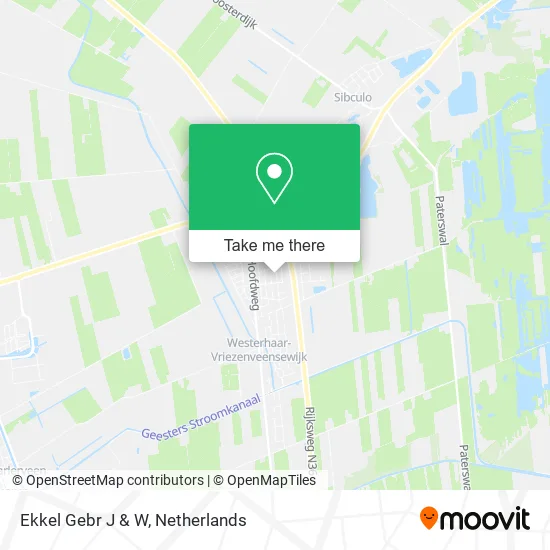 Ekkel Gebr J & W map