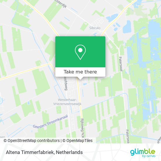 Altena Timmerfabriek Karte