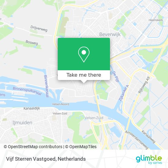 Vijf Sterren Vastgoed map