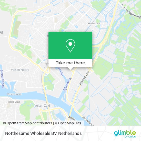 Notthesame Wholesale BV map