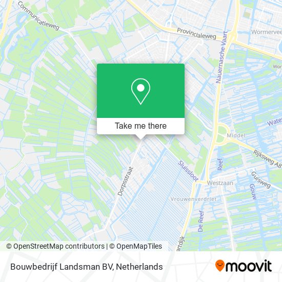Bouwbedrijf Landsman BV map