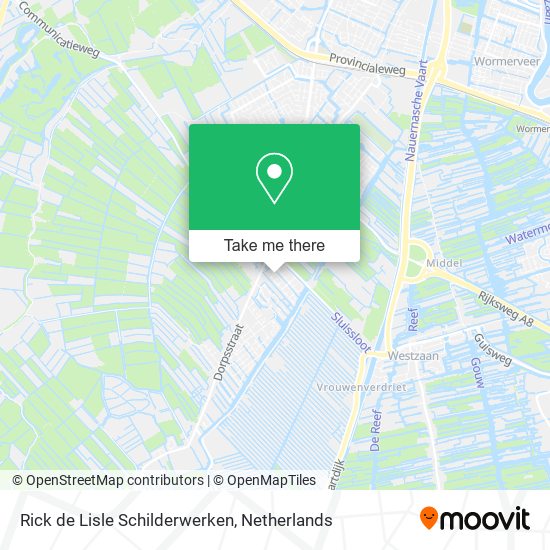 Rick de Lisle Schilderwerken map