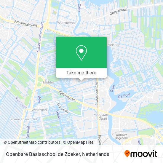 Openbare Basisschool de Zoeker map