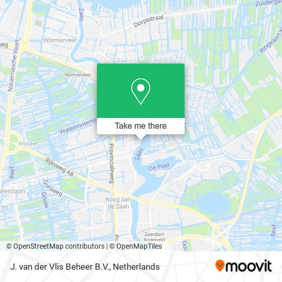 J. van der Vlis Beheer B.V. map