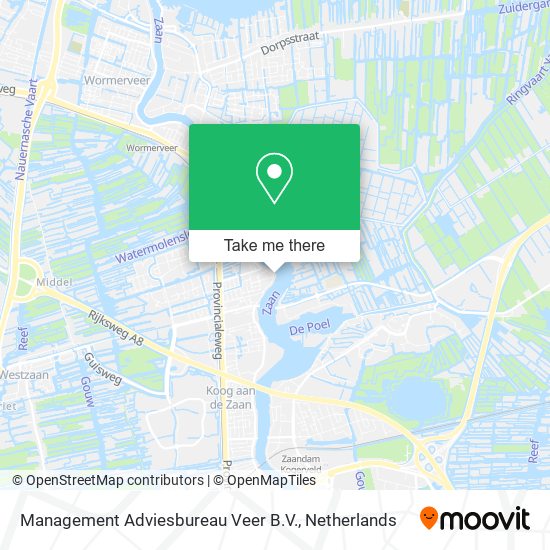 Management Adviesbureau Veer B.V. map