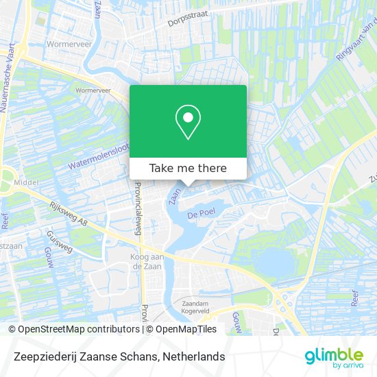 Zeepziederij Zaanse Schans map