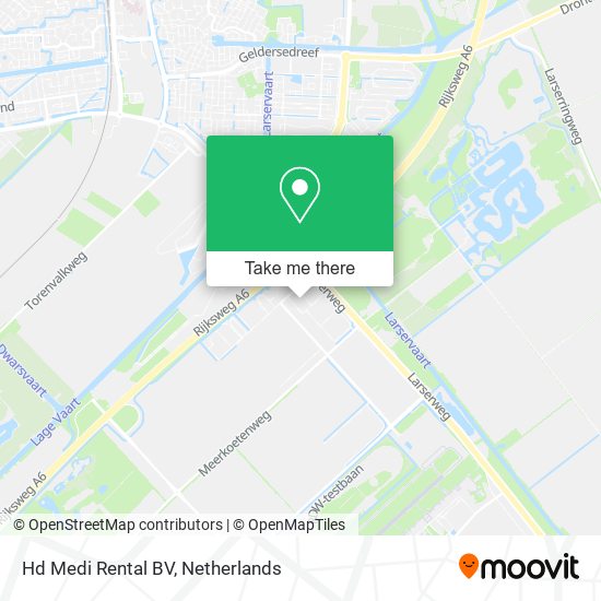 Hd Medi Rental BV map