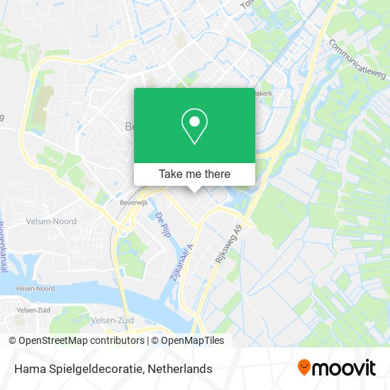 Hama Spielgeldecoratie map