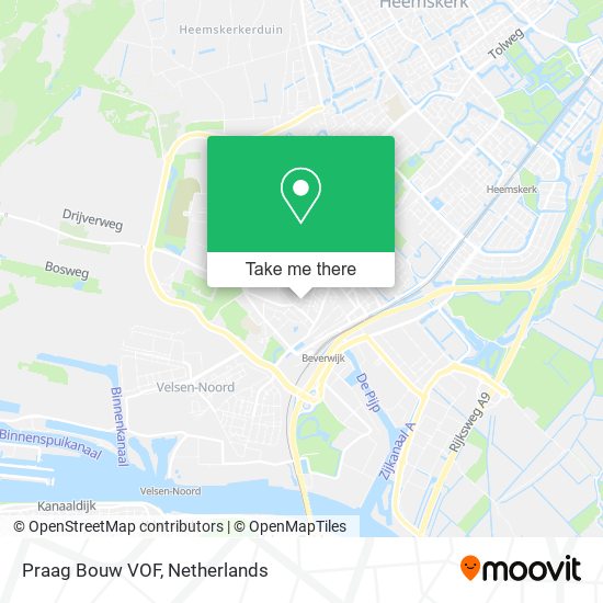 Praag Bouw VOF map