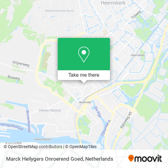 Marck Heilygers Onroerend Goed map