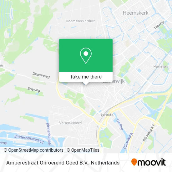 Amperestraat Onroerend Goed B.V. map