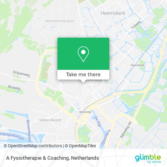 A Fysiotherapie & Coaching Karte