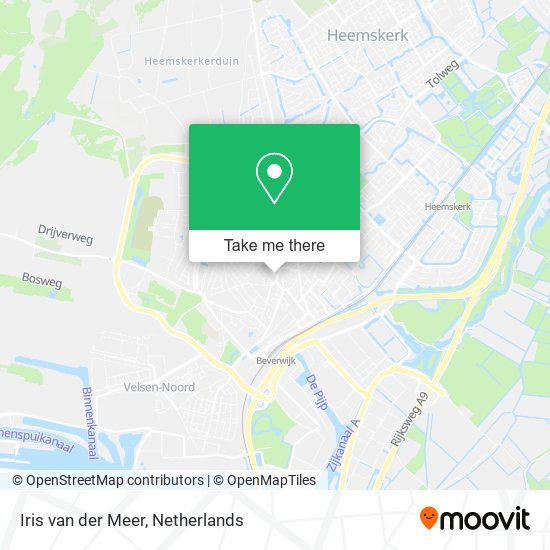 Iris van der Meer map