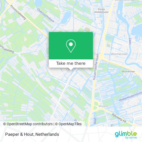 Paeper & Hout map